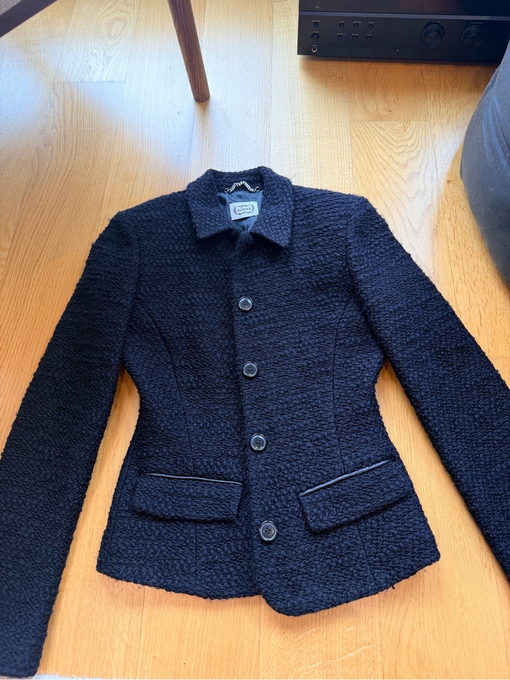 Agnona Tweed Blazer